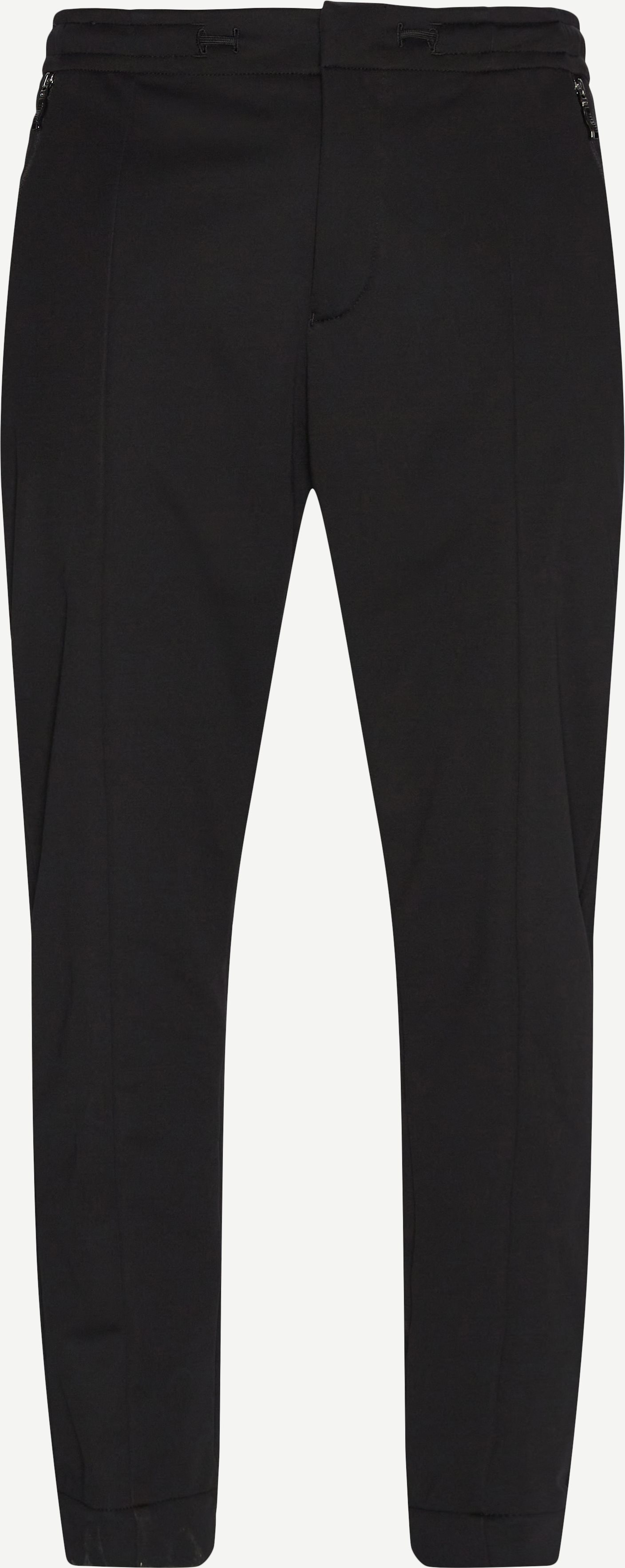 Trousers - Tapered fit - Black