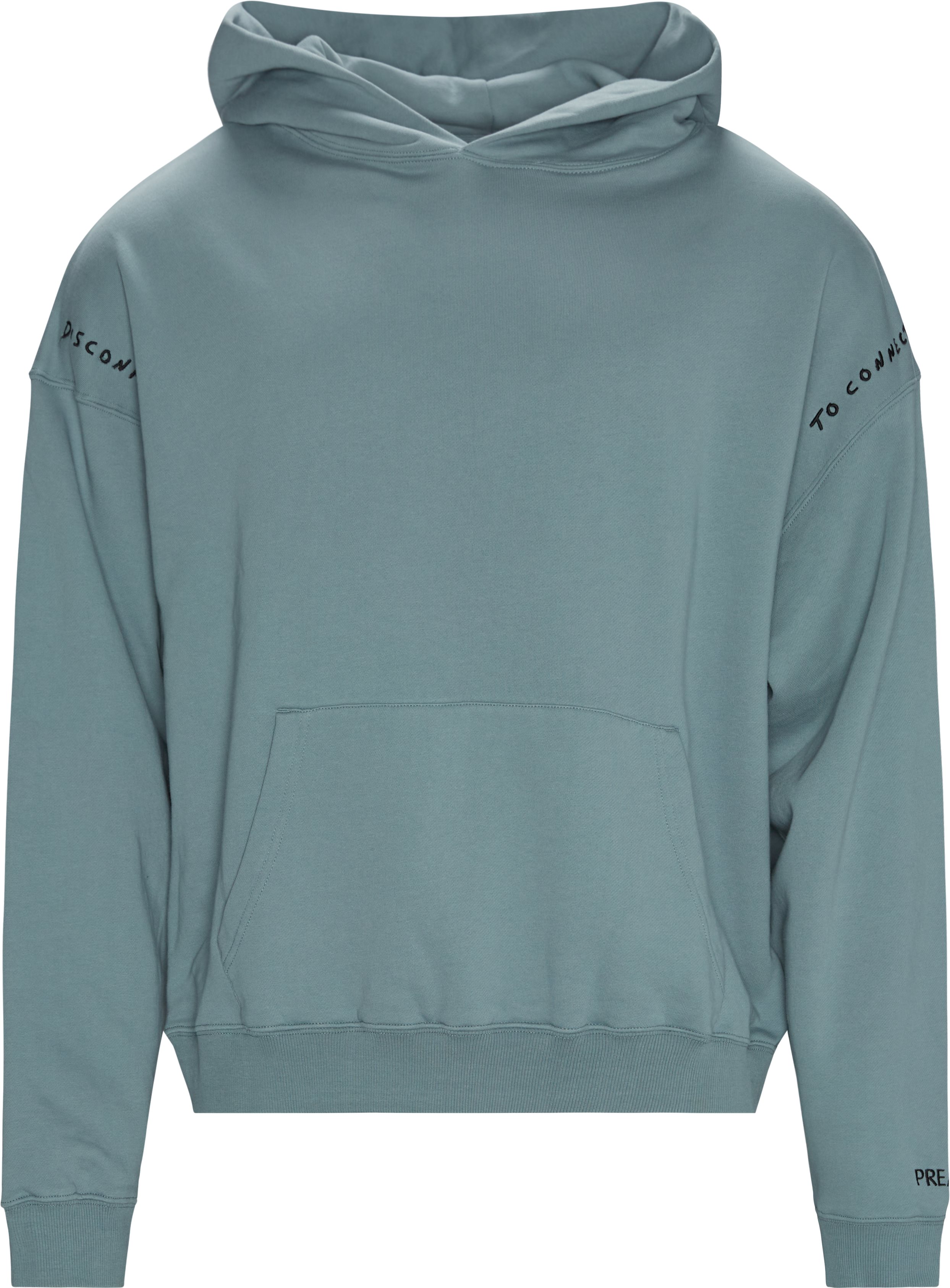 Bad Bank Hoodie - Sweatshirts - Oversize fit - Blå