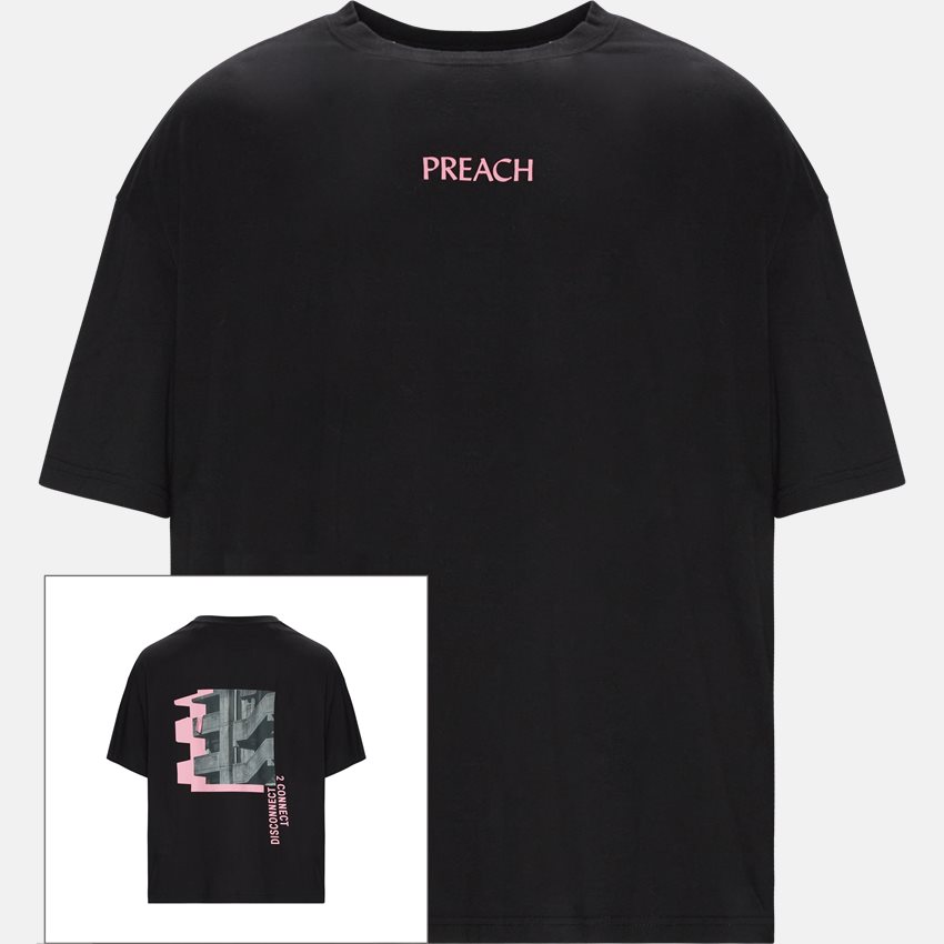 PREACH T-shirts PINK TOWEL T 206079 SORT