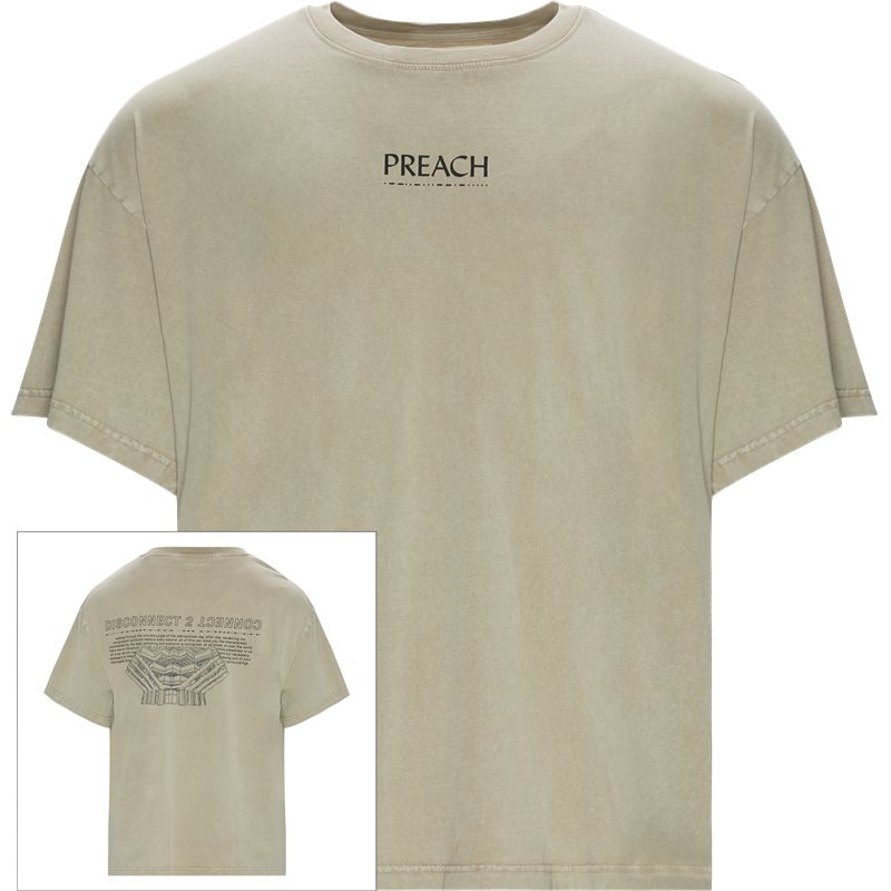 Preach Painted Library Tee Sand