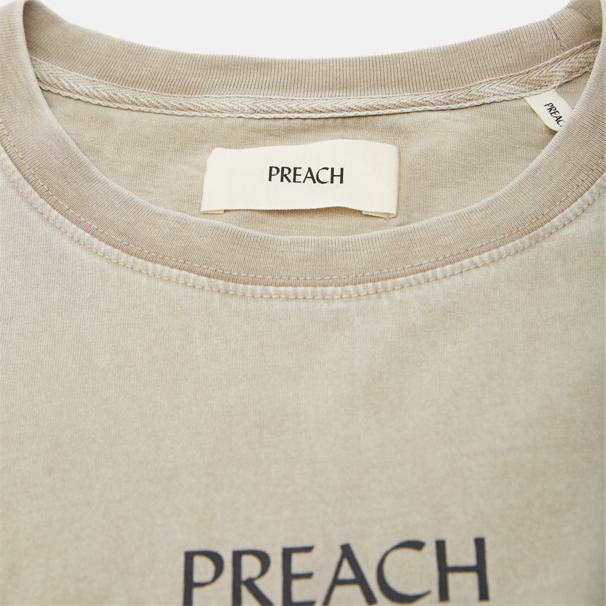 PREACH T-shirts PAINTED LIBRARY T 206083 SAND