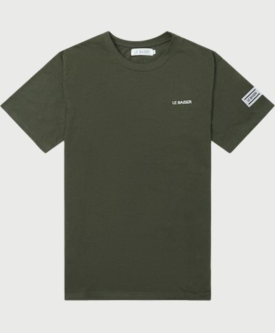 Le Baiser T-shirts BOURG. Army