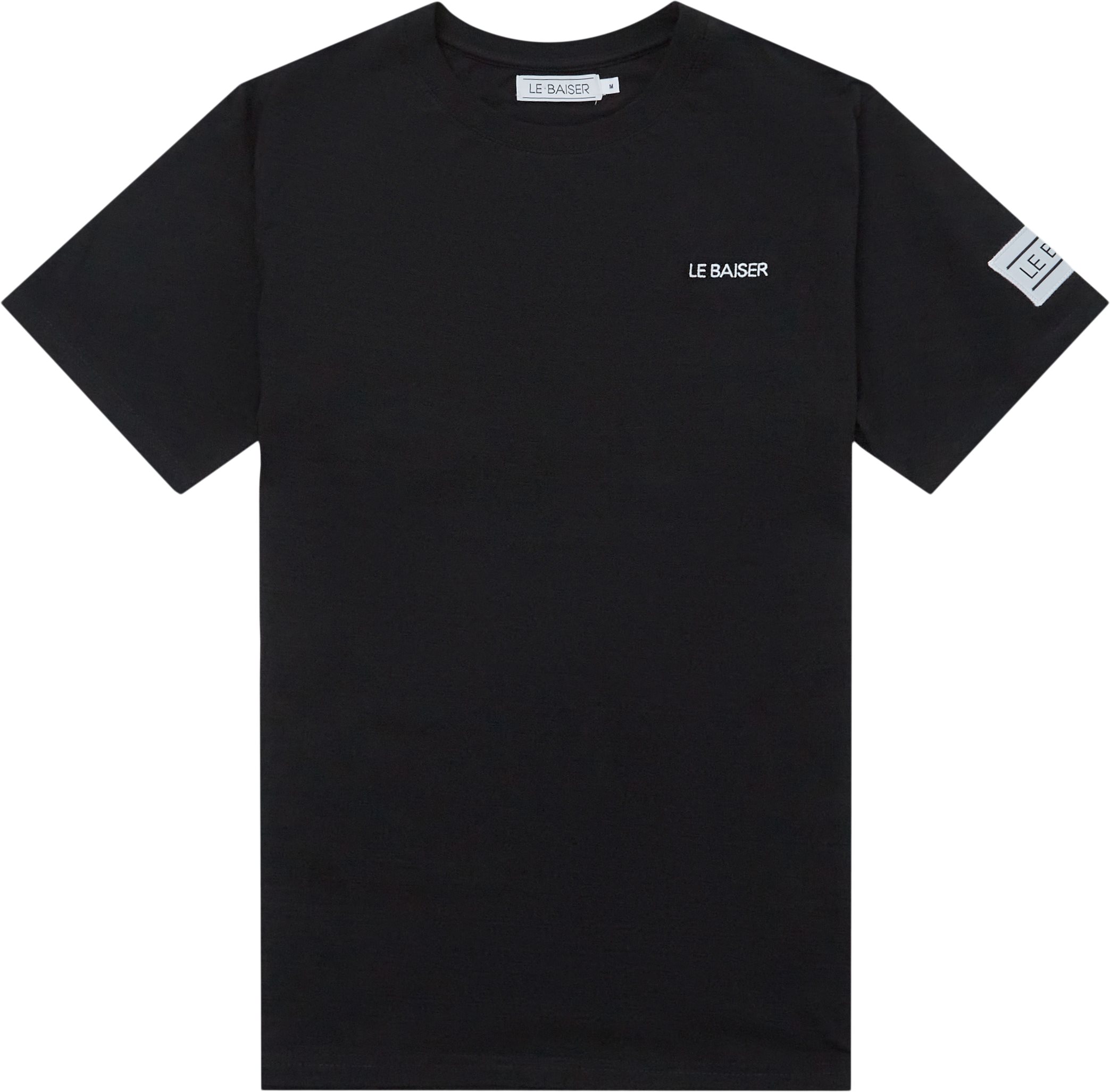 Le Baiser T-shirts BOURG. Black