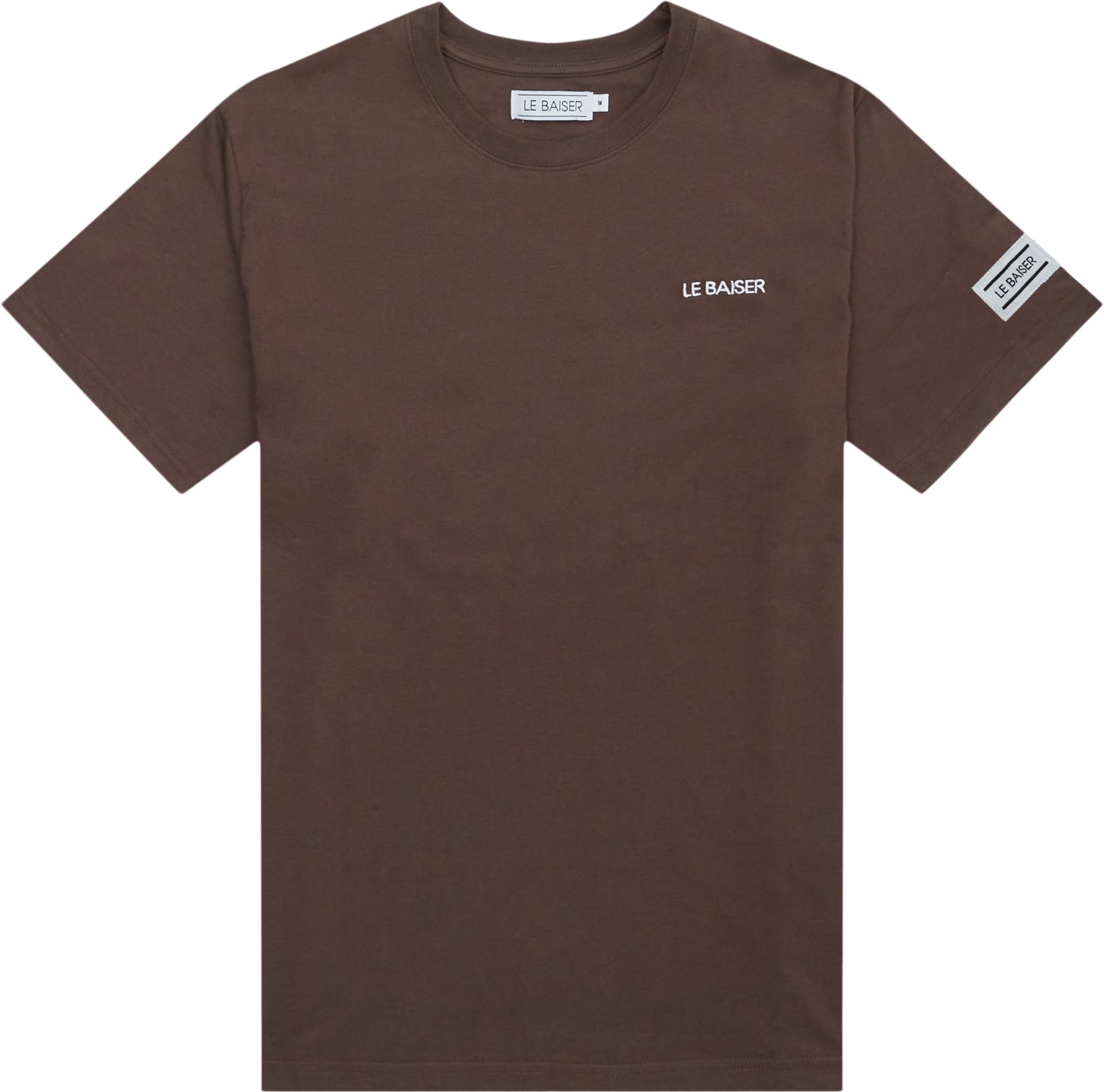 Bourg Tee - T-shirts - Regular fit - Brun