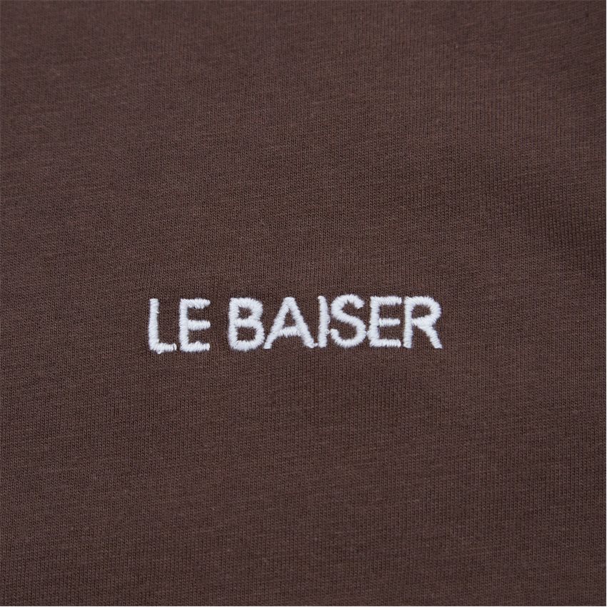 Le Baiser T-shirts BOURG. BROWN