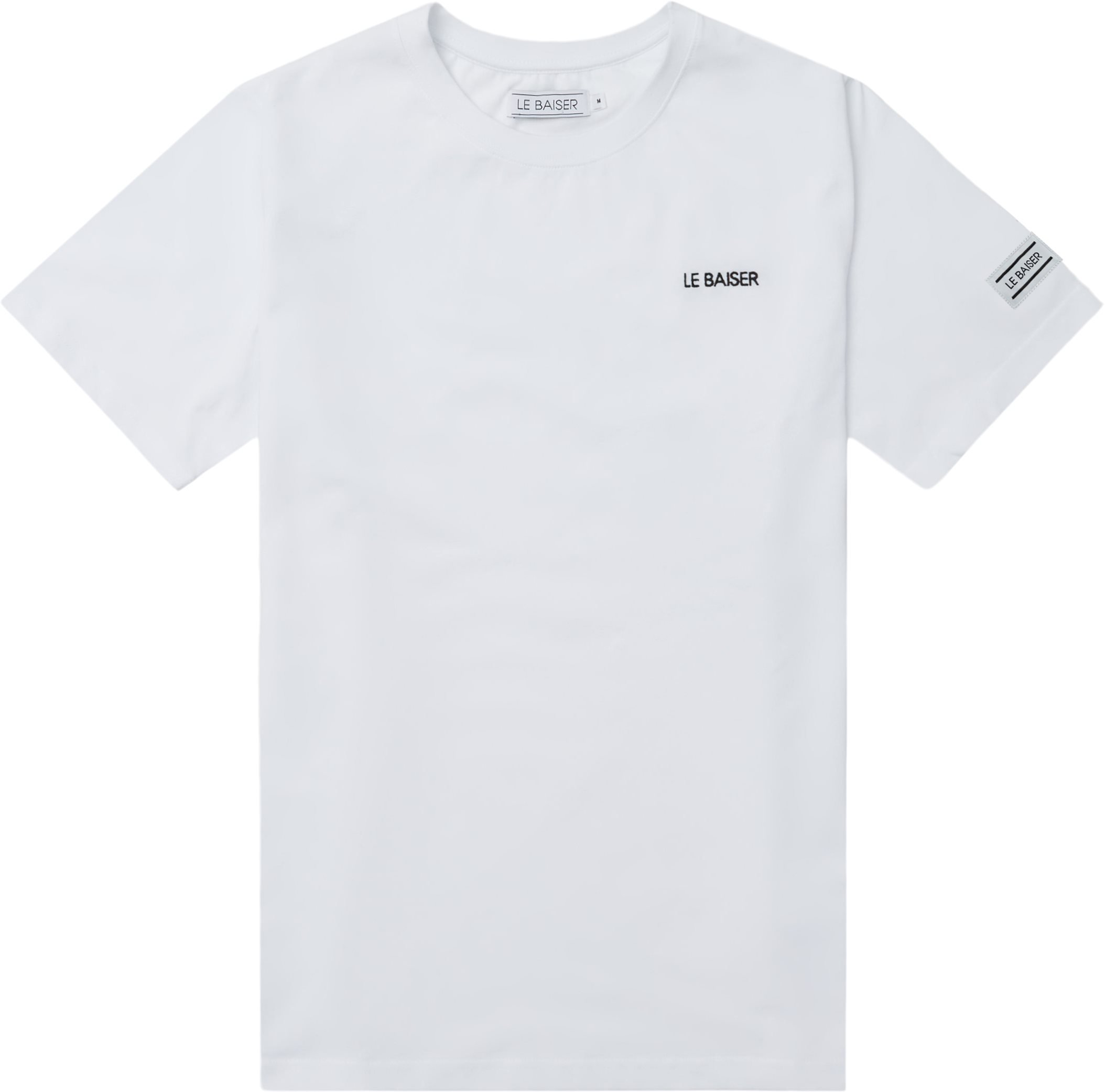 Bourg Tee - T-shirts - Regular fit - Hvid