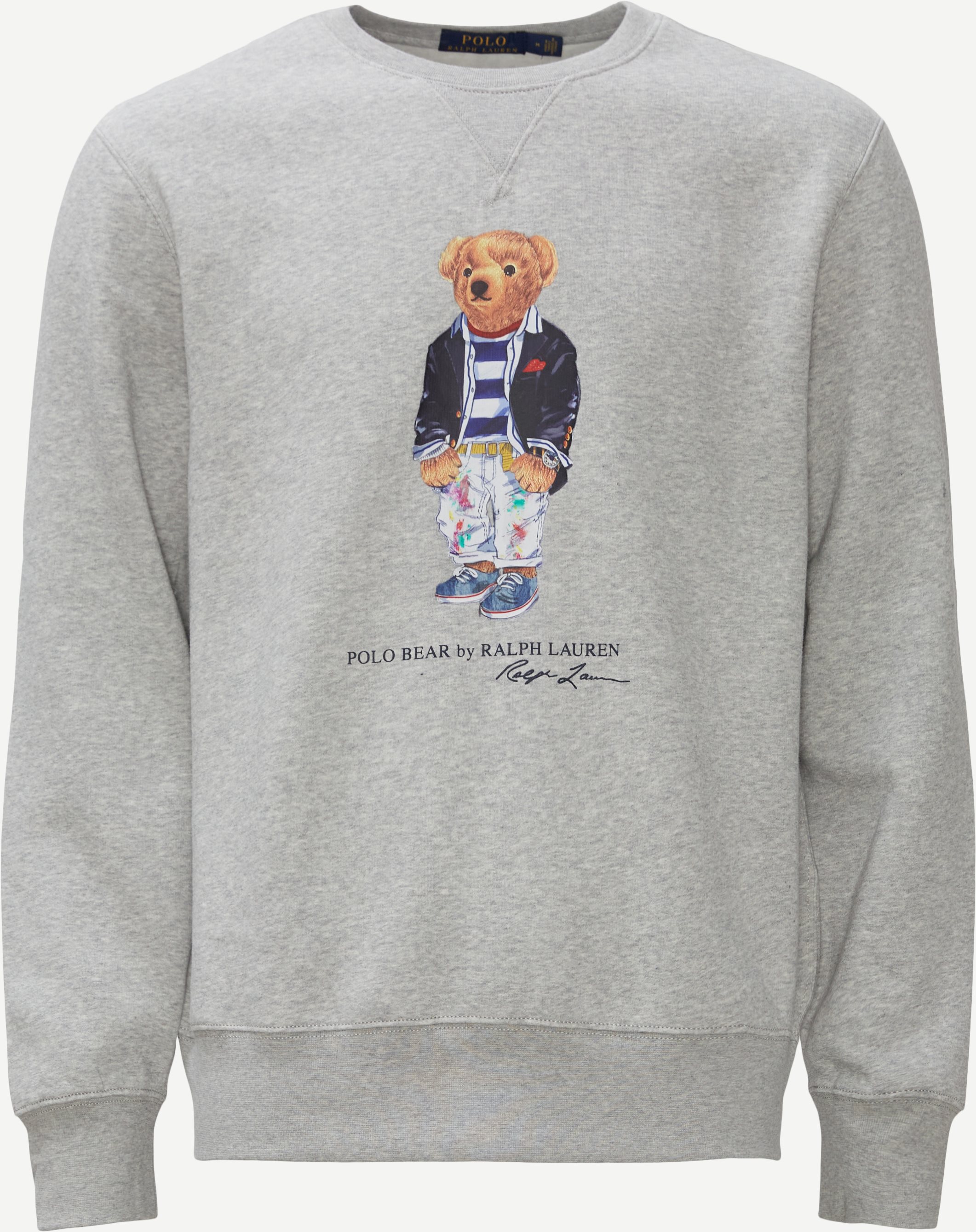Polo Bear Sweatshirt - Sweatshirts - Regular fit - Grå