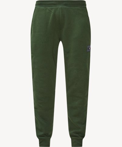 Recycled Cotton Sweatpants Regular fit | Recycled Cotton Sweatpants | Green