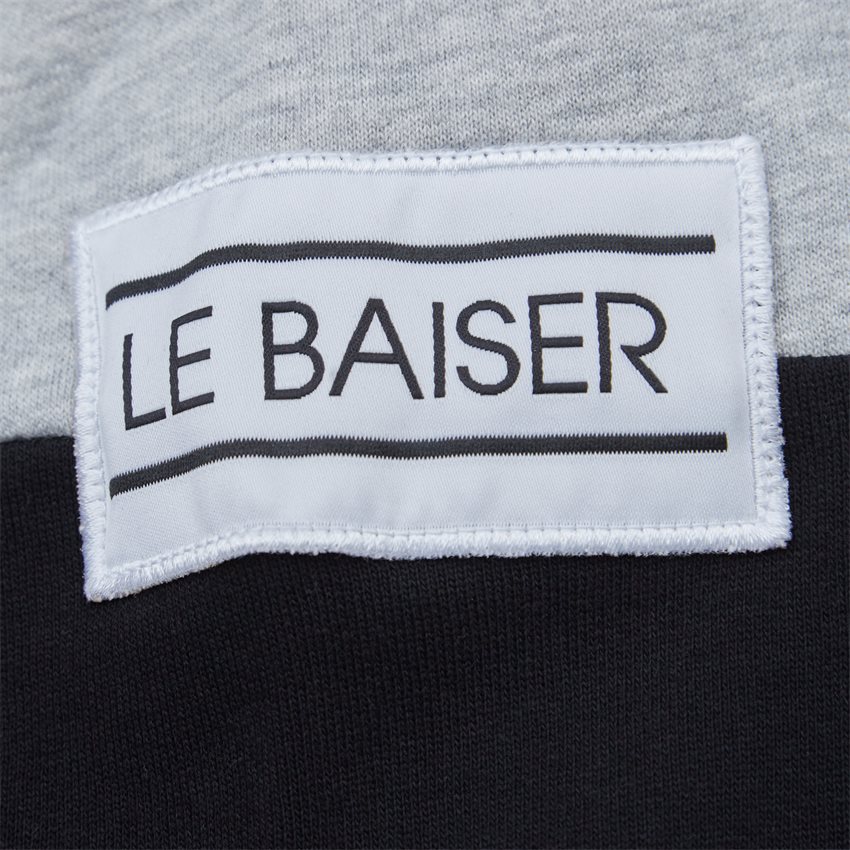 Le Baiser Sweatshirts PISSOS BLACK/ANTRA