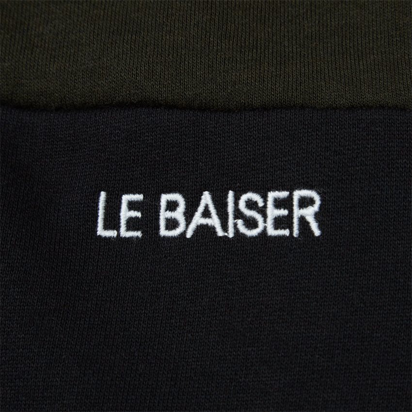 Le Baiser Sweatshirts PISSOS BLACK/ARMY