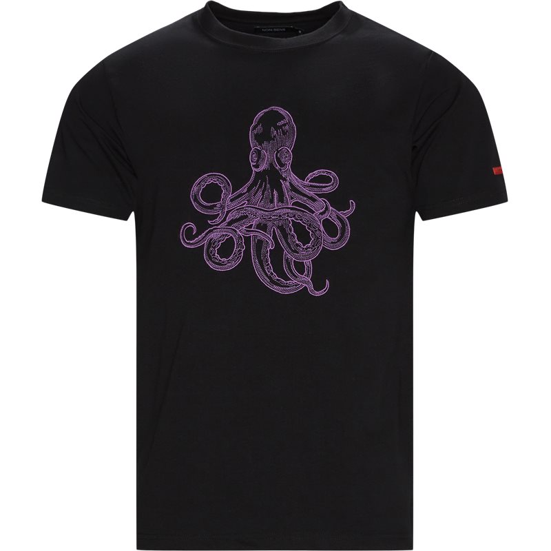 Non-sens Octopus Tee Black