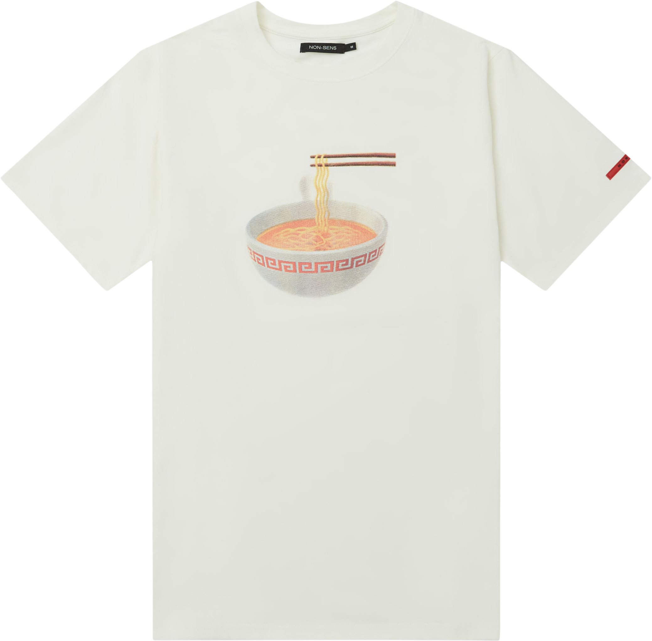 Noodles Tee - T-shirts - Regular fit - Sand