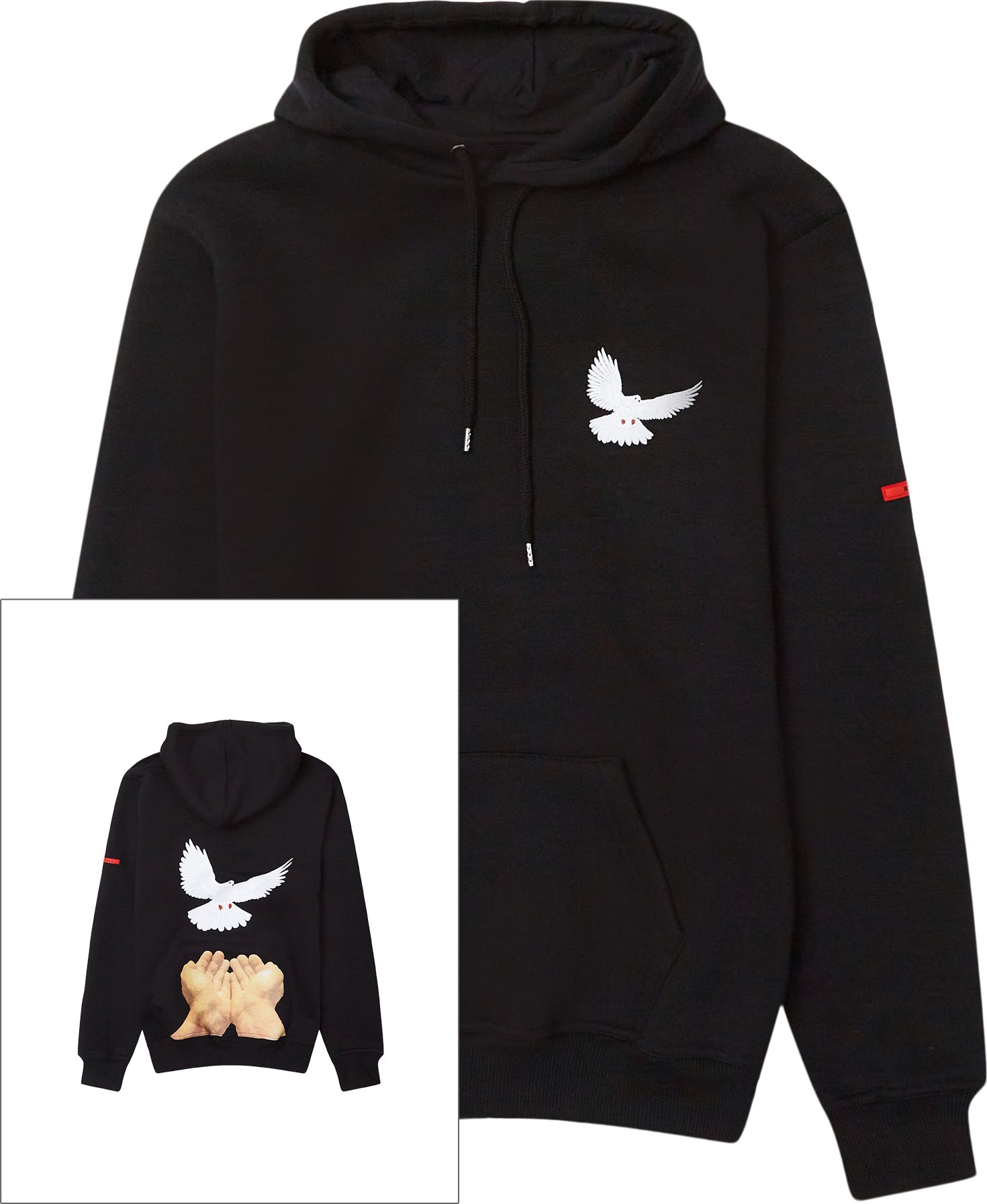 Dove Hoodie - Sweatshirts - Regular fit - Black