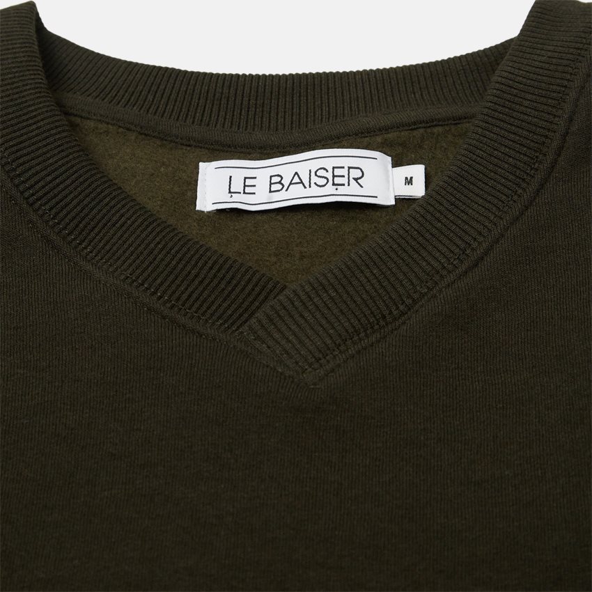 Le Baiser Sweatshirts VACHE ARMY