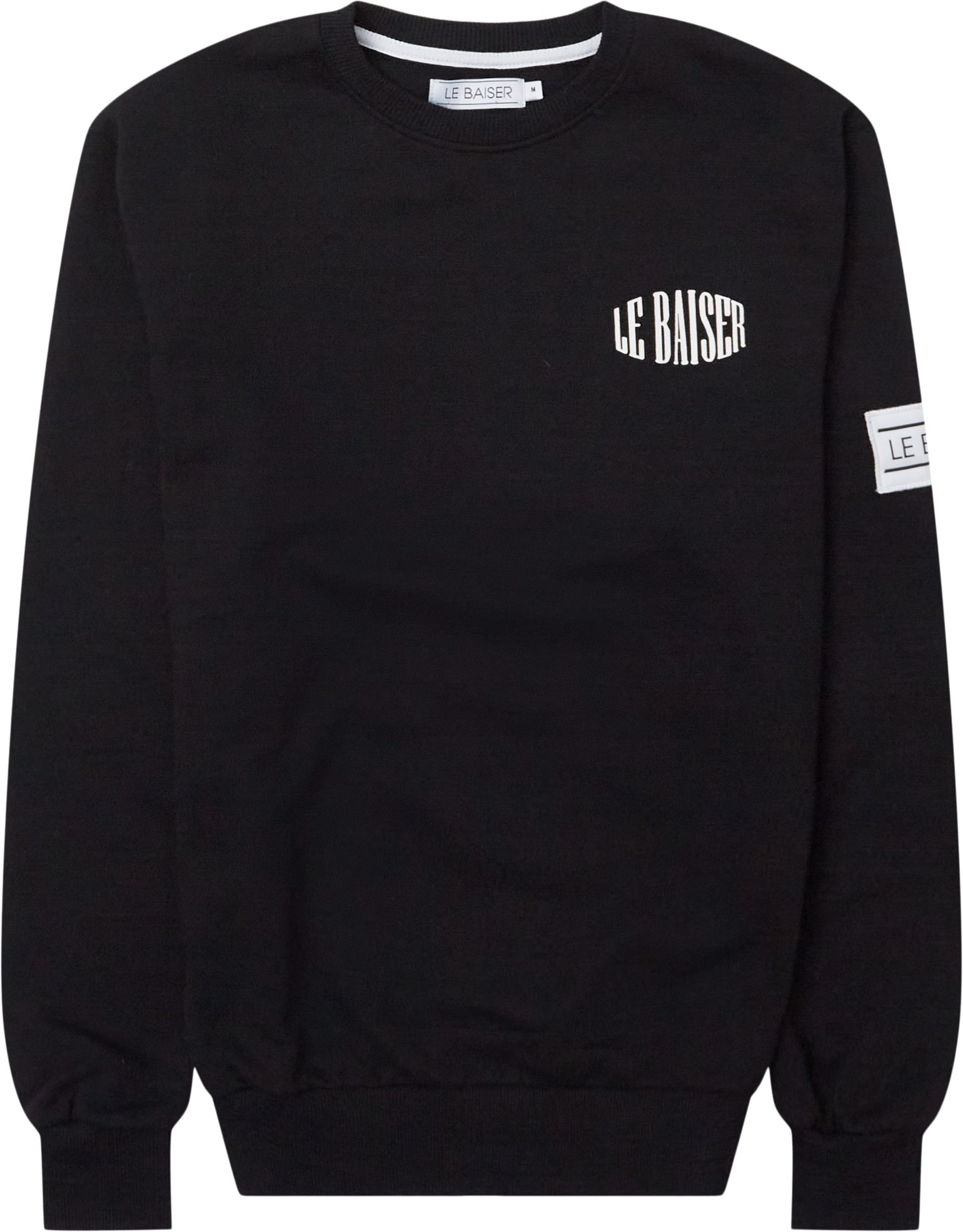 Parisien Crewneck Sweatshirt - Sweatshirts - Regular fit - Black