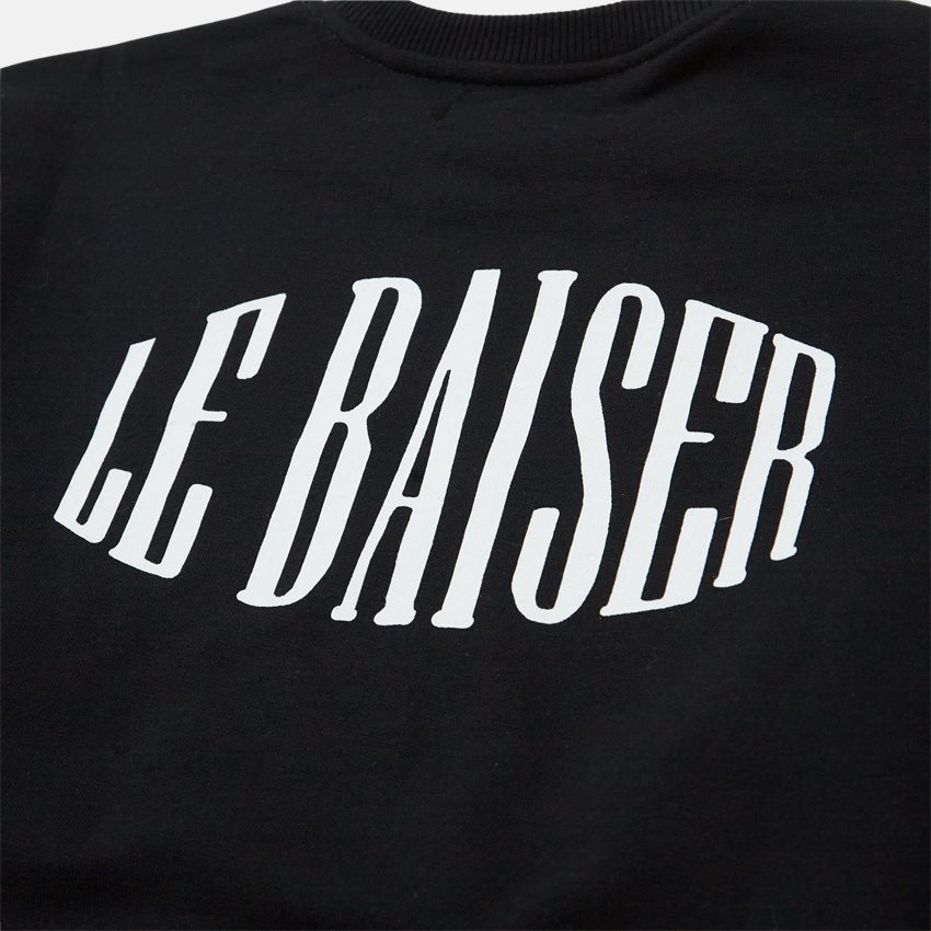 Le Baiser Sweatshirts PARISIEN BLACK