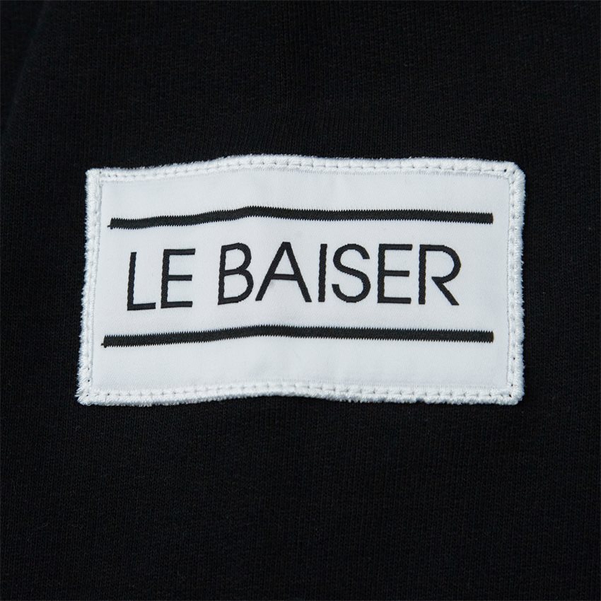 Le Baiser Sweatshirts PARISIEN BLACK