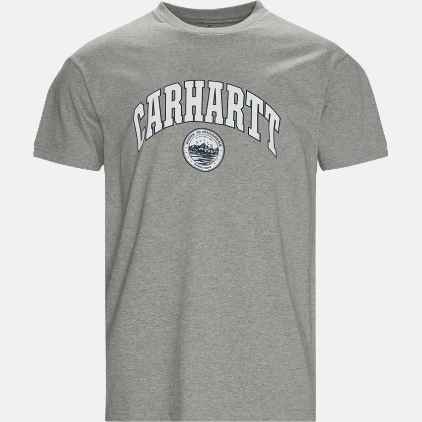 Carhartt WIP T-shirts SS BERKELEY SCRIPT T-SHIRT I029595 GRÅ