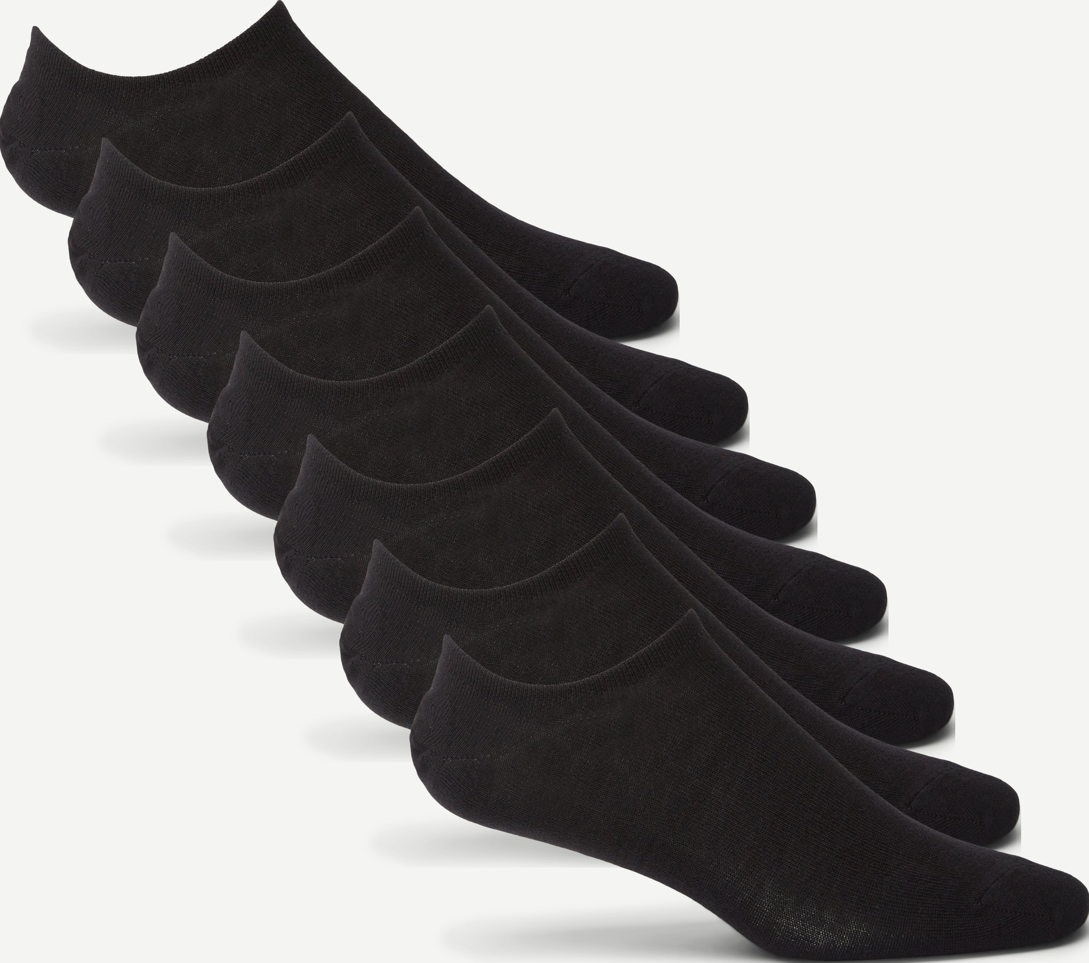 7-Pack In-Shoe Socks - Socks - Black