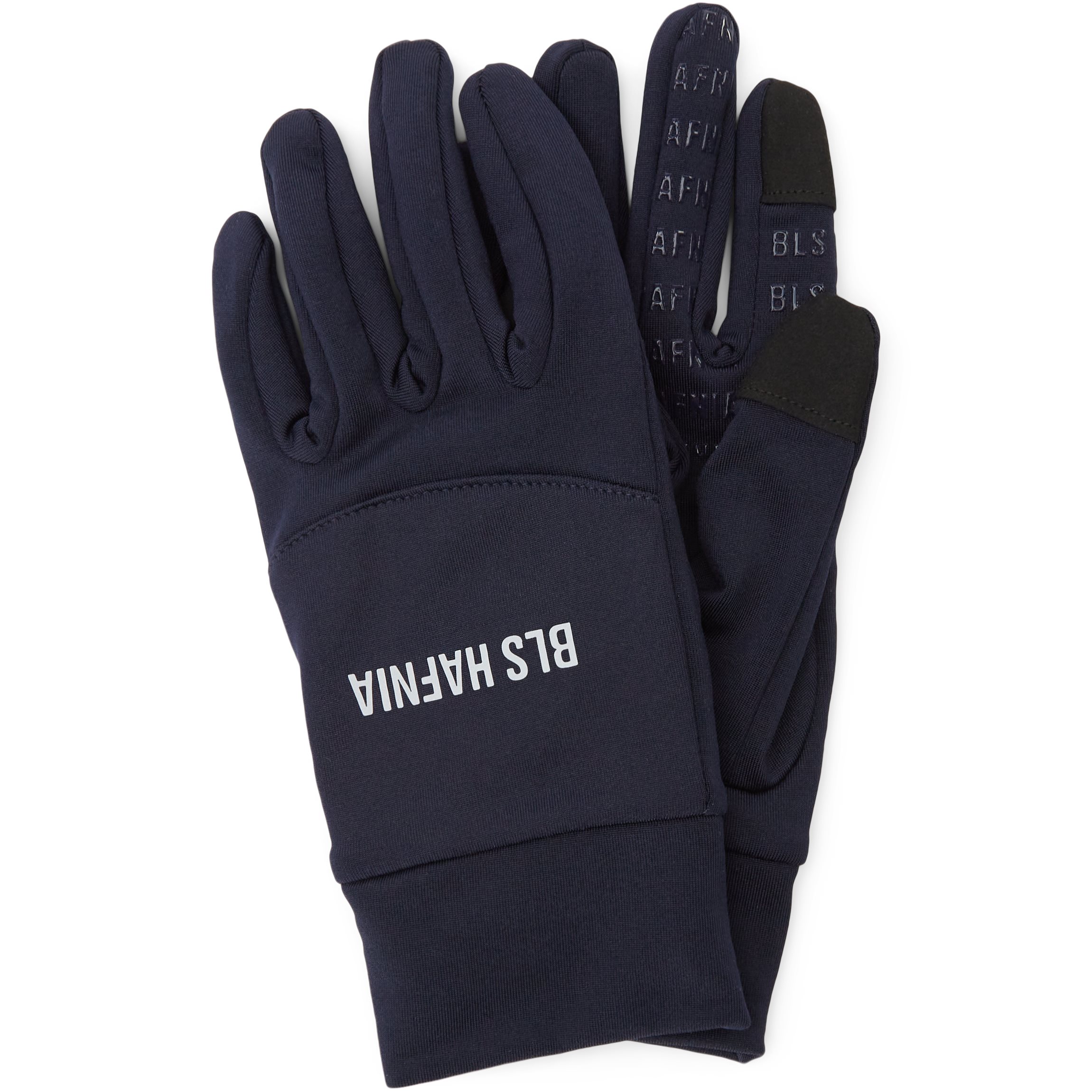 Type Logo Reflective Gloves - Gloves - Blue