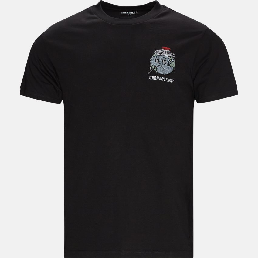 Carhartt WIP T-shirts SS III WORLD T-SHITY I029058 SORT