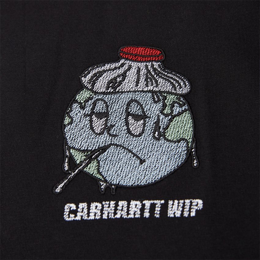 Carhartt WIP T-shirts SS III WORLD T-SHITY I029058 SORT