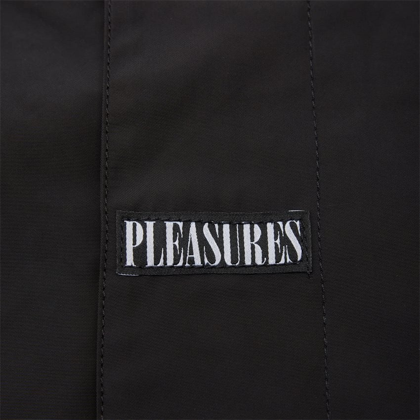 Pleasures Jackor DELUSION TRENCH COAT BLACK
