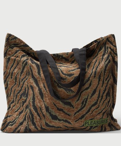 Pleasures Tasker JUNGLE OVERSIZED DOUBLE SIDED TOTE Army