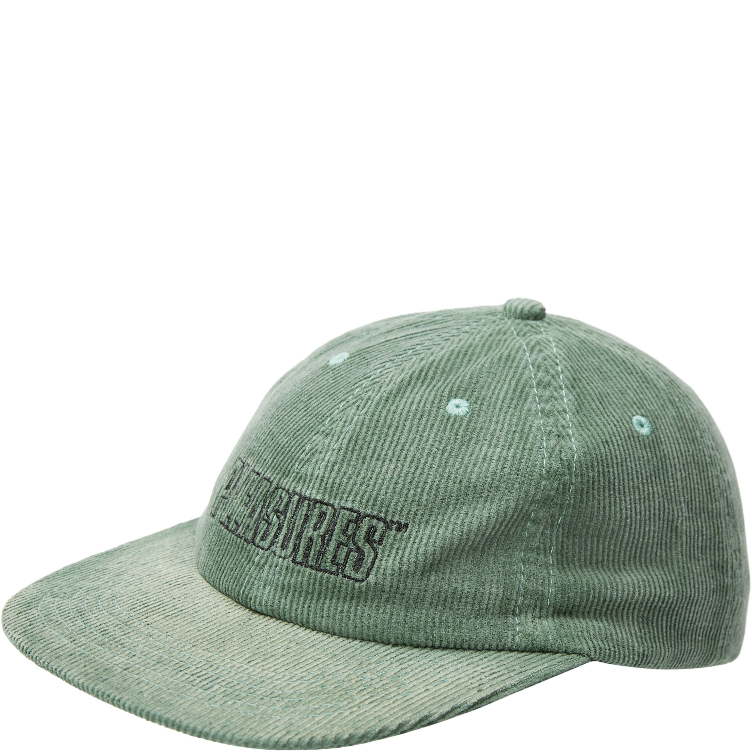 Pleasures Caps IMPULSE CORDUROY HAT Green
