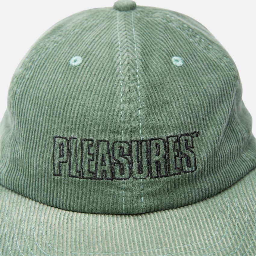 Pleasures Caps IMPULSE CORDUROY HAT GREEN