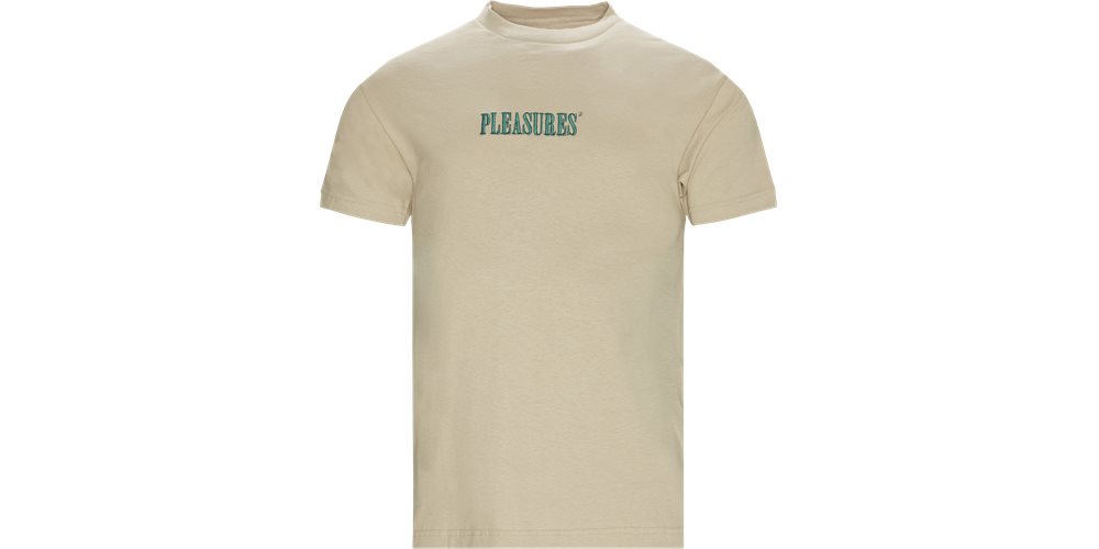 CORE EMBROIDERED TEE T-shirts SAND fra 149