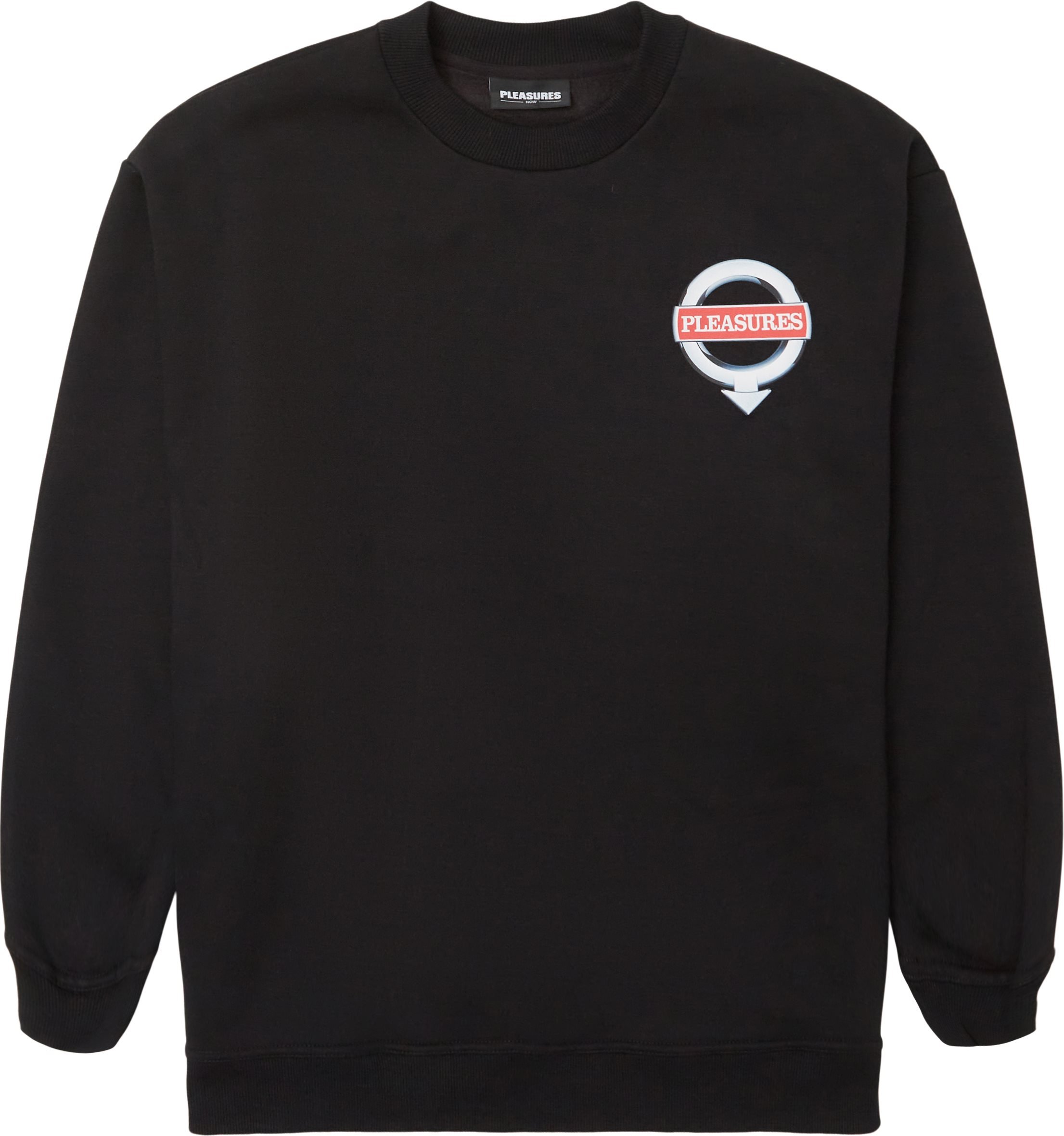 Language Crewneck Sweatshirt - Sweatshirts - Regular fit - Black