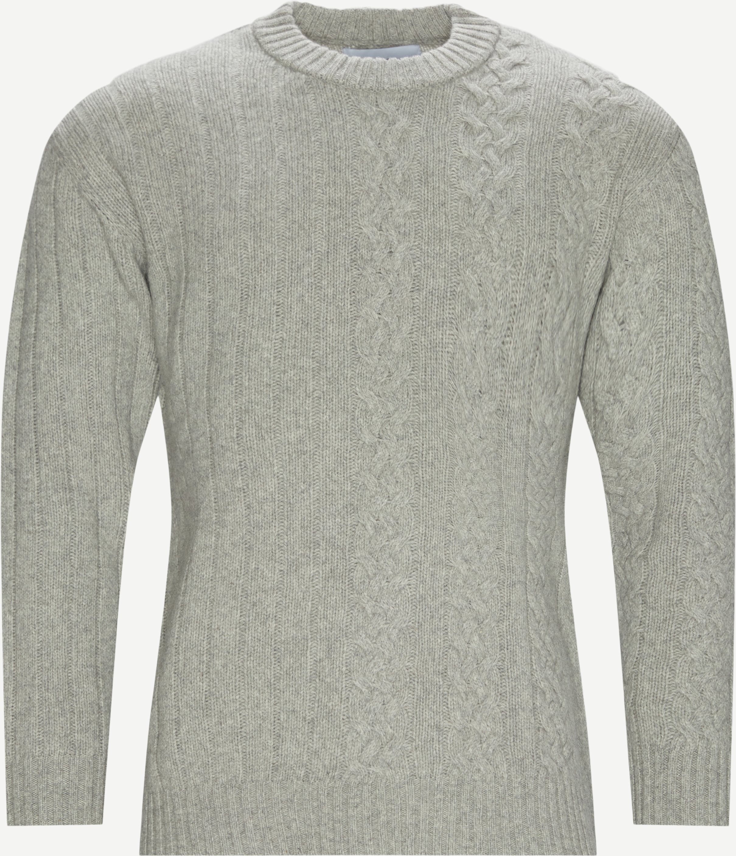 6333 Andy Strik - Knitwear - Regular fit - Grey