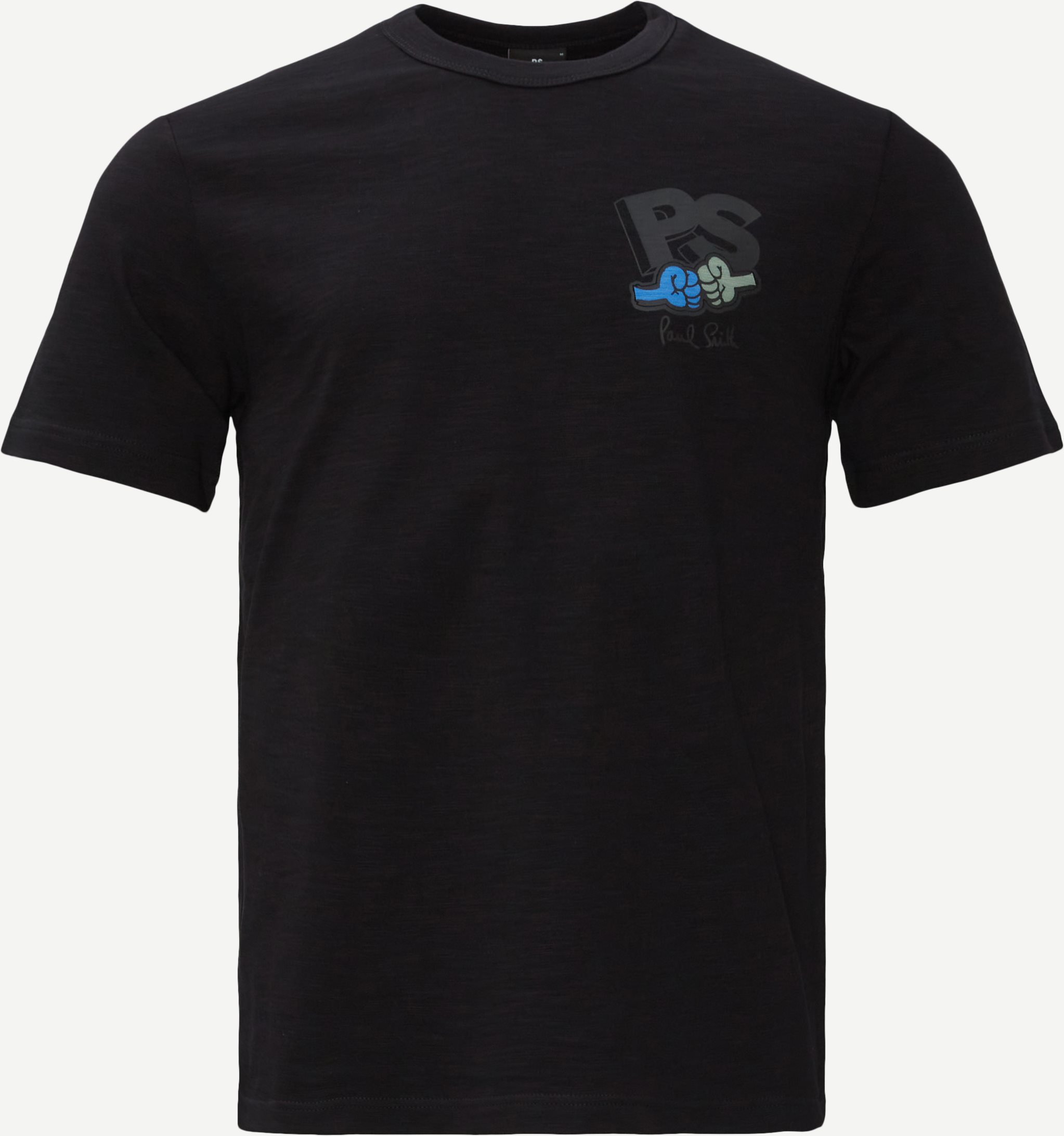 Heavy Logo Tee - T-shirts - Regular fit - Black
