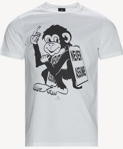 Monkey Tee Regular fit | Monkey Tee | White
