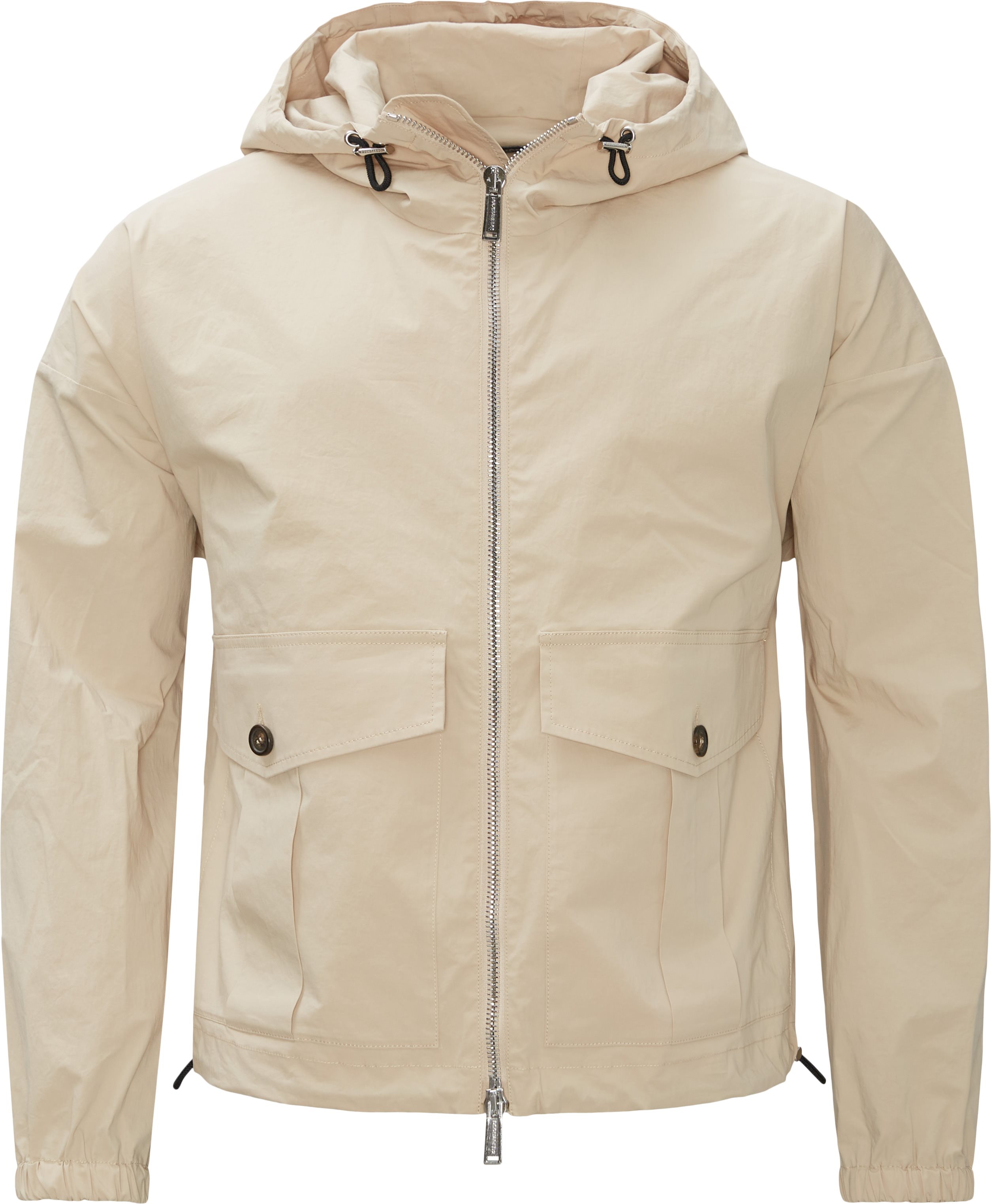 Light Cotton Jacket - Jackets - Regular fit - Sand