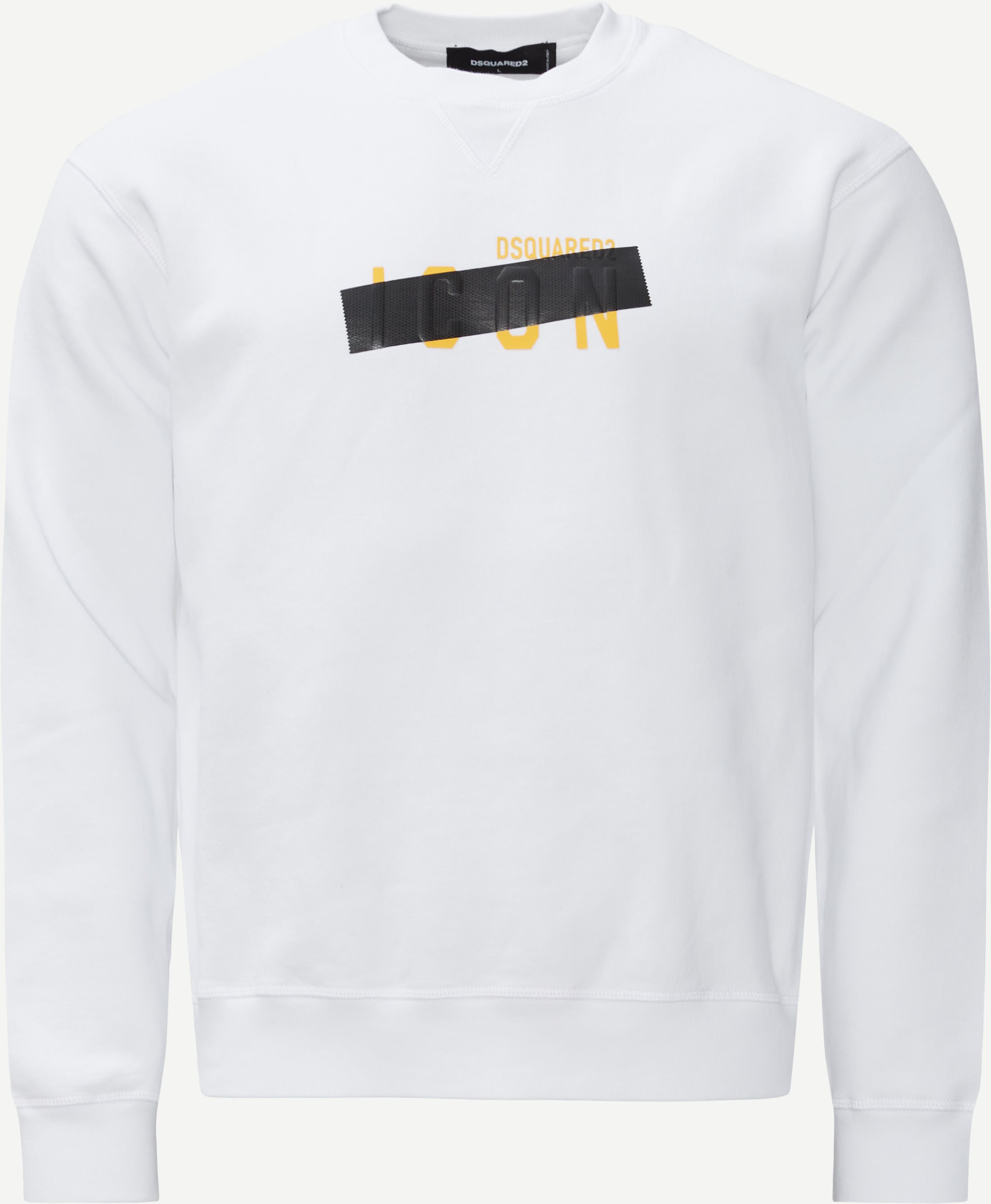 Be Icon Sweatshirt - Sweatshirts - Regular fit - Hvid