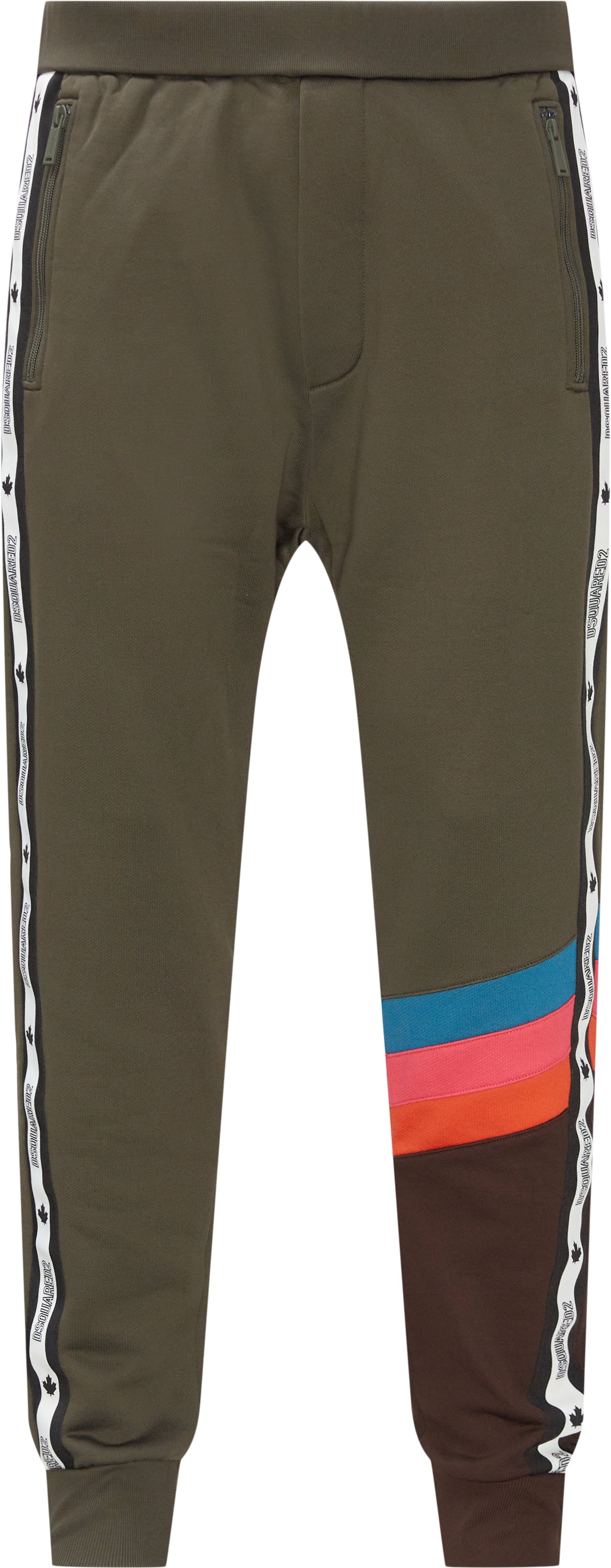 Sport Tape Sweatpants - Bukser - Regular fit - Army