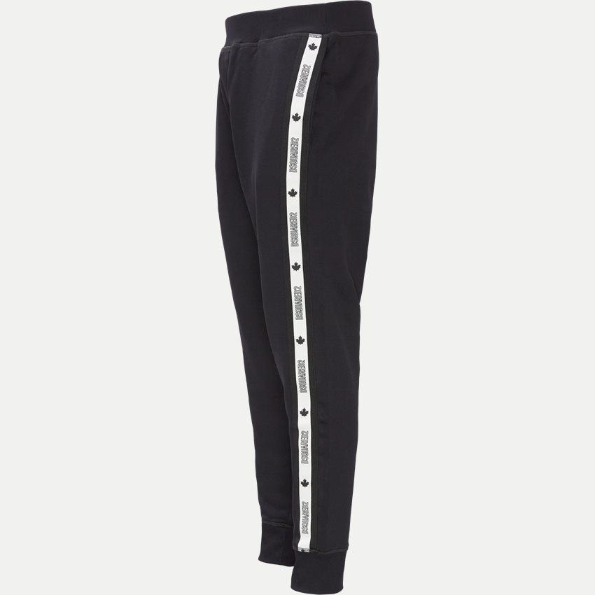 Dsquared2 Trousers S74KB0662 S25497 SORT