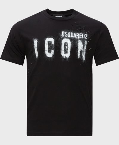 Dsquared2 T-shirts S79GC0039 S23009 Sort