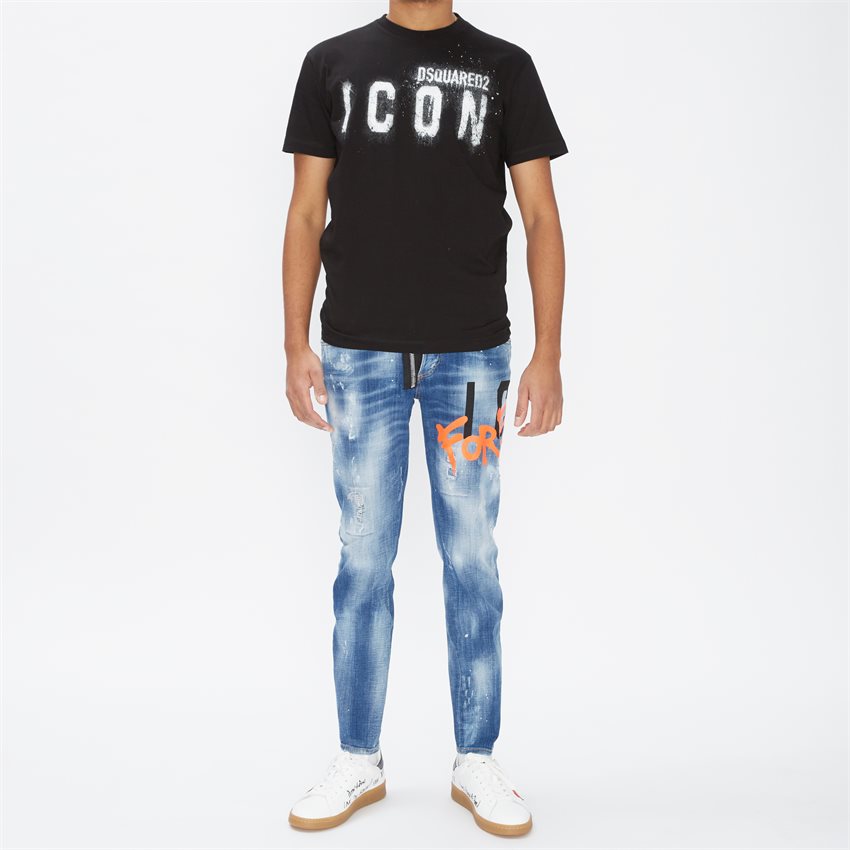 Dsquared2 T-shirts S79GC0039 S23009 SORT