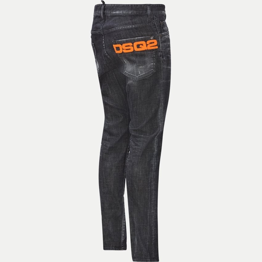 Dsquared2 Jeans S74LB1037 S30357 SORT/GRÅ