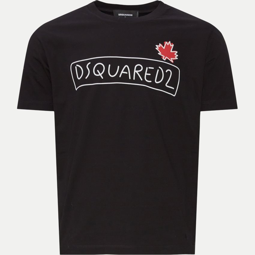 Dsquared2 T-shirts S71GD1130 S23009 SORT