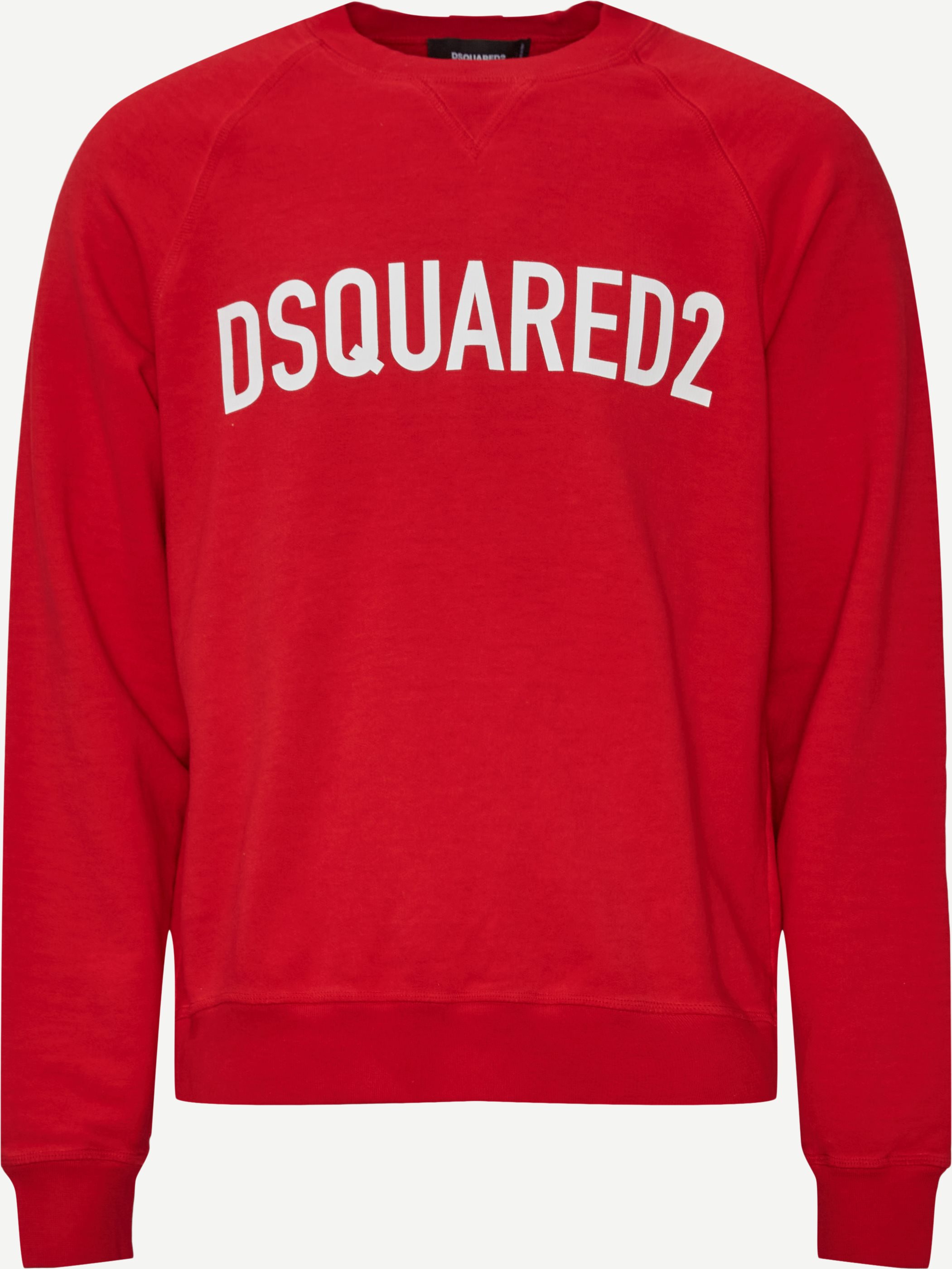 Sweatshirts - Regular fit - Red