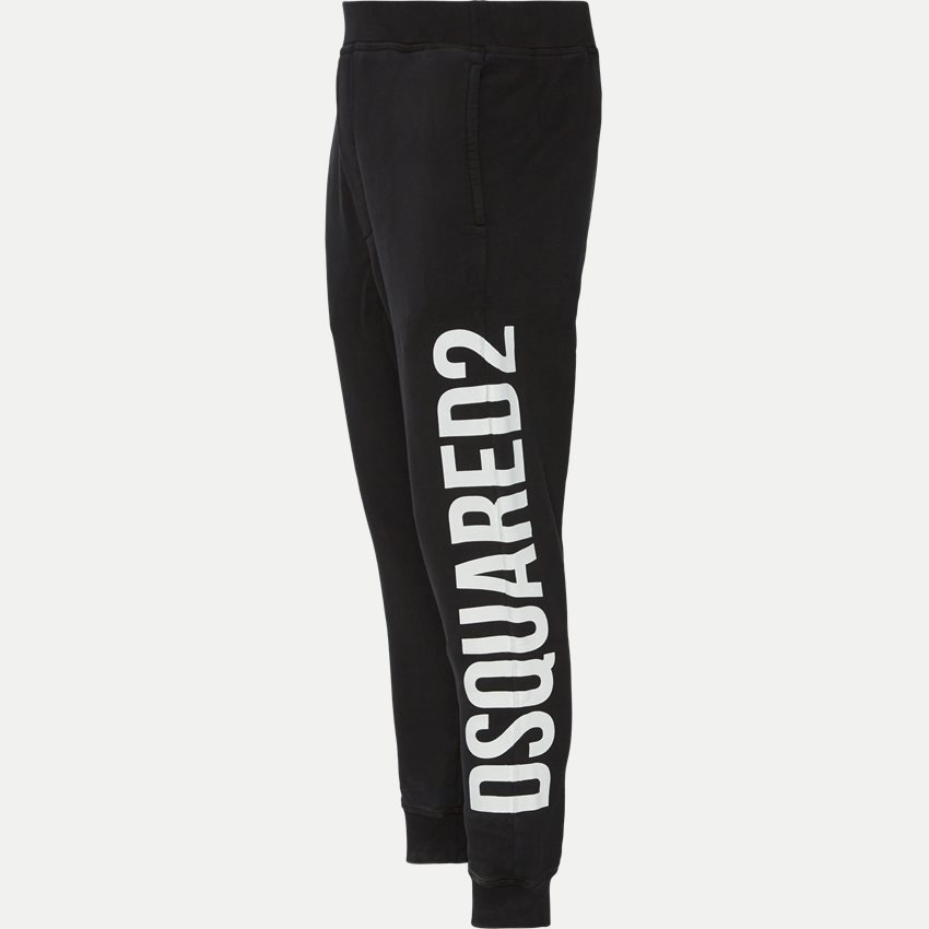 Dsquared2 Trousers S71KB0438 S25539 SORT