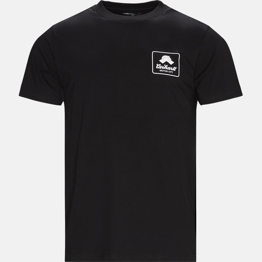 Carhartt WIP T-shirts SS PEACE STATE T-SHIRT I028931 SORT