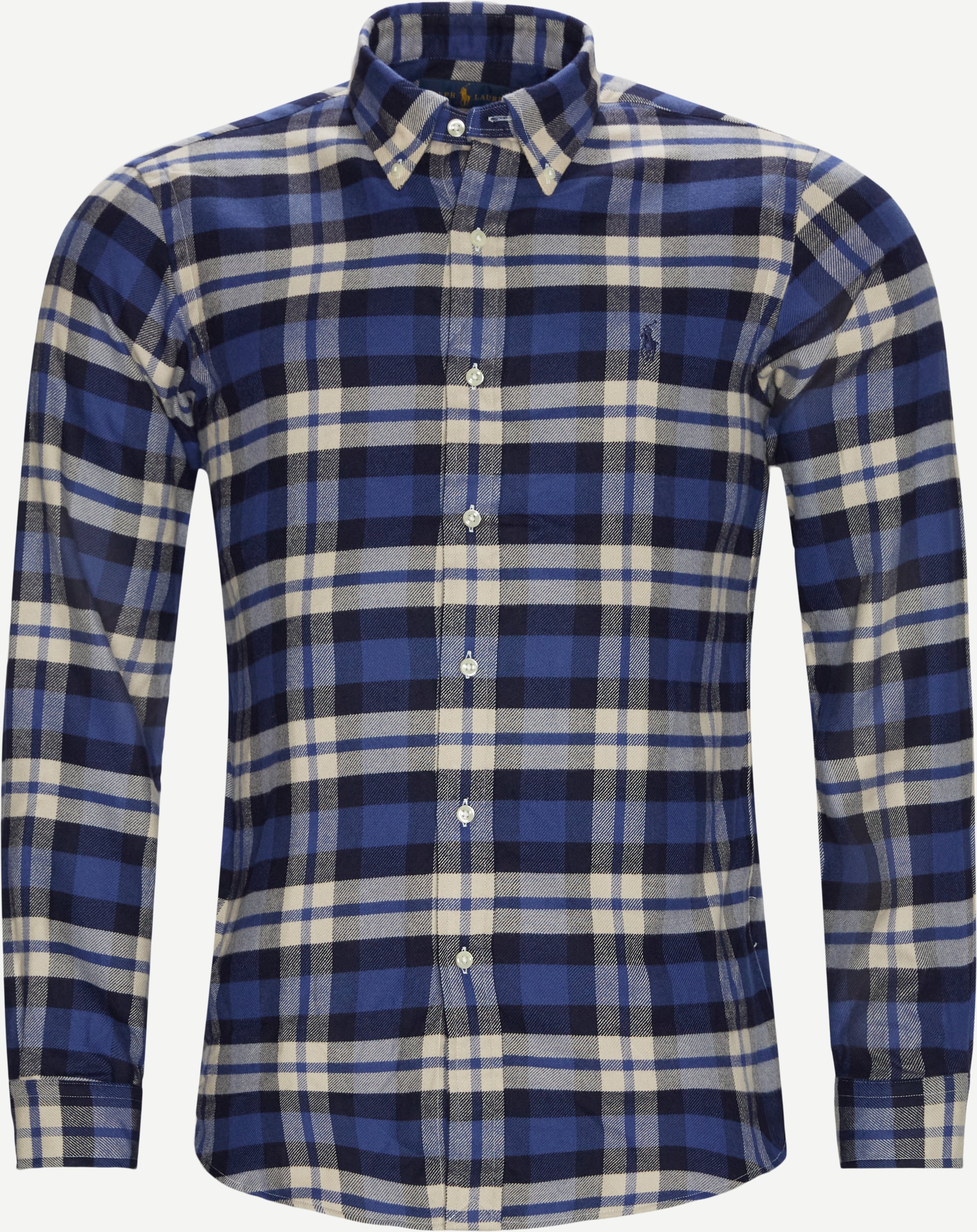 Sportskjorta - Skjortor - Custom fit - Blå
