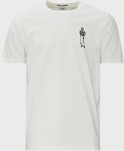 C.P. Company T-shirts TS198A 6203W White