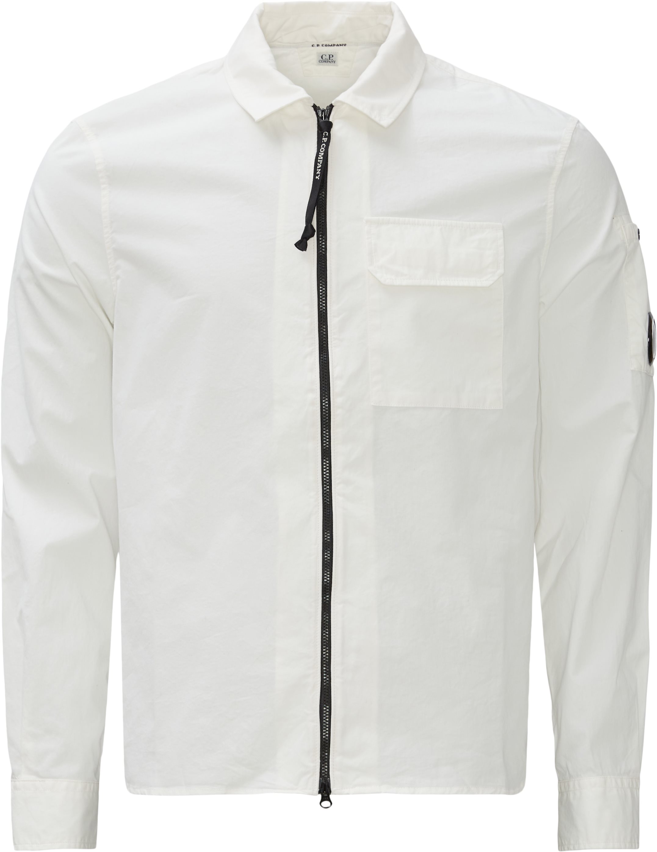 Gabardine Shirt - Skjorter - Regular fit - Hvid