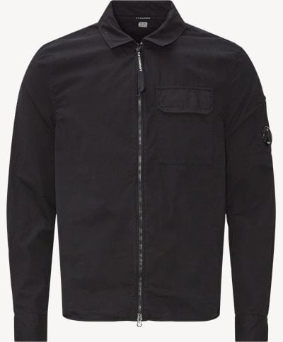 Gabardine Shirt Regular fit | Gabardine Shirt | Black